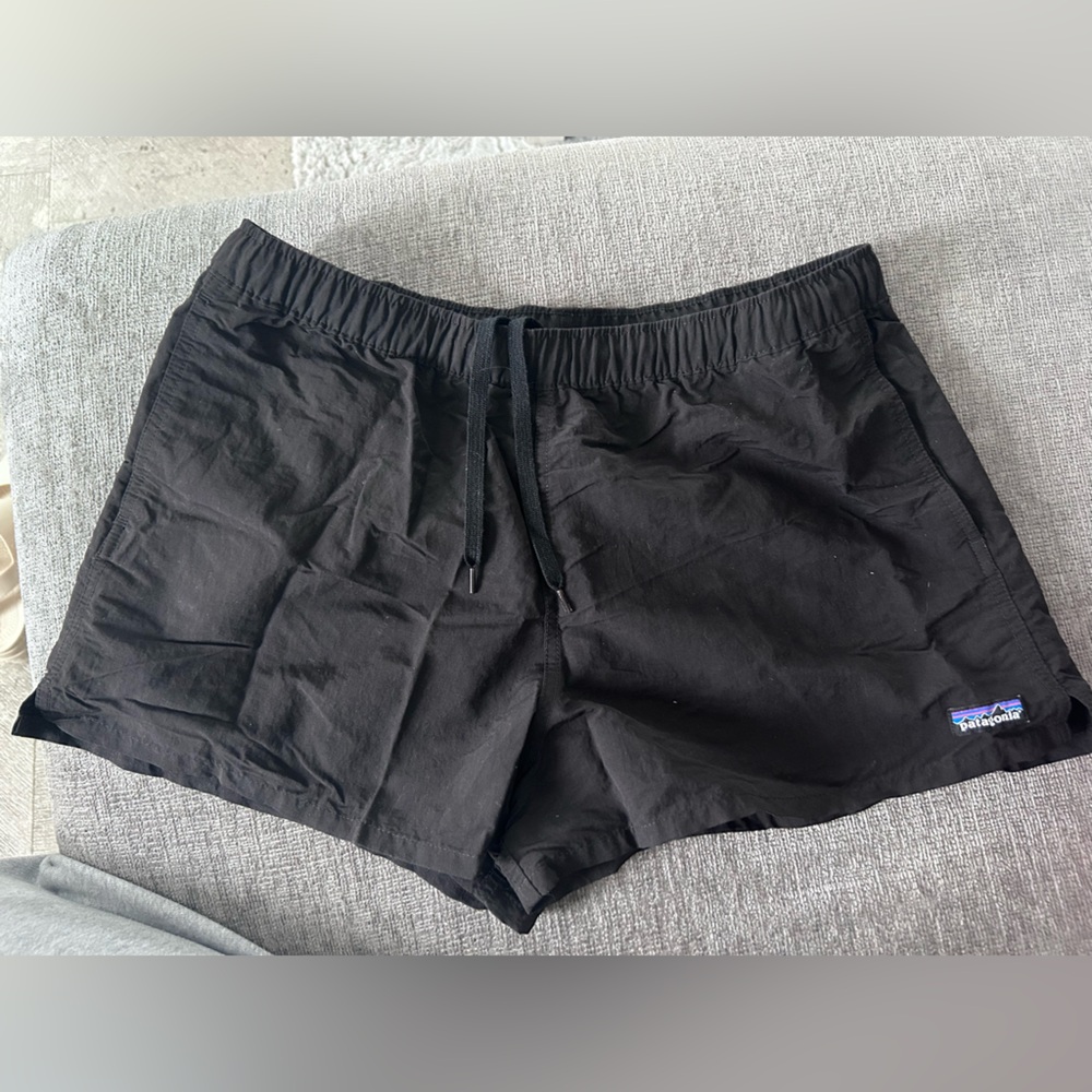Patagonia Barely Baggies Black Shorts